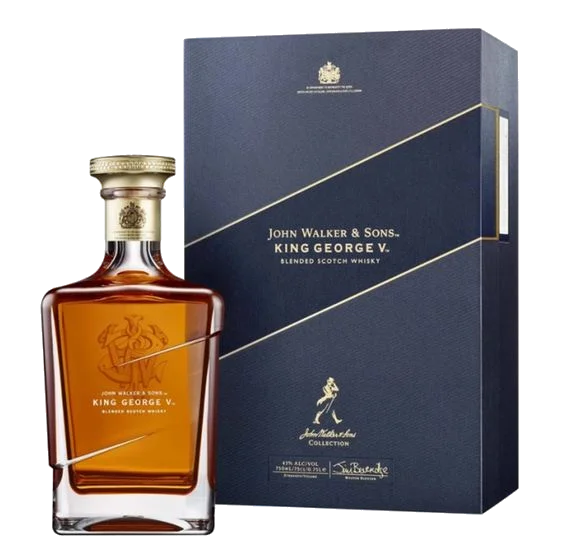 Johnnie Walker Blue Label King George V + Gb 70 cl
