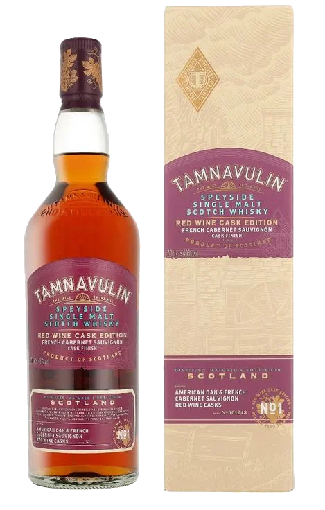 Tamnavulin Red Wine Finish Cabernet Sauvignon + Gb 70 cl