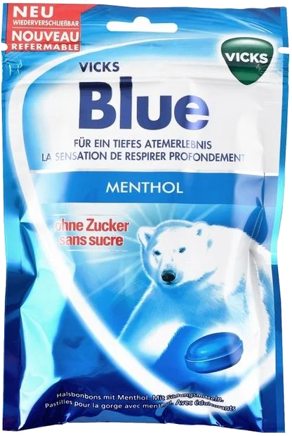 Vicks Blue Sans Sucre 72g