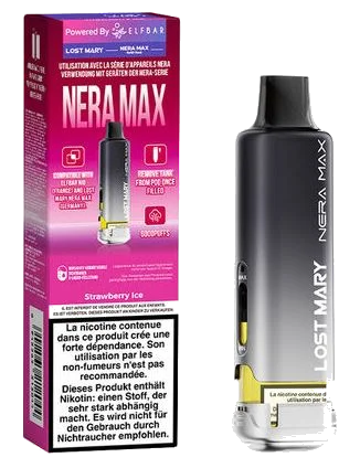 Nera Max Refill Pack Strawberry Ice 10ml