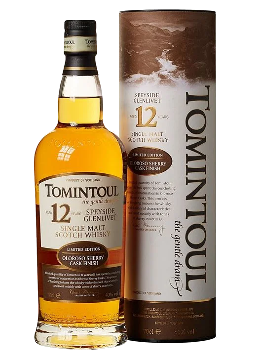 Tomintoul 12 Years Sherry Finish + Gb 70 cl