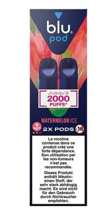 Blu Bar Pods Watermelon 9mg 2pods/2ml