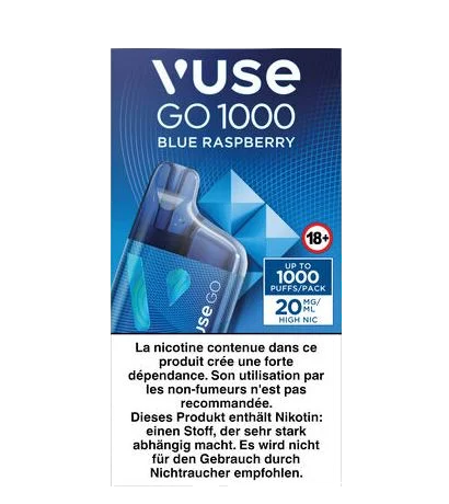 Vuse Go 1000 Box Blue Raspberry Ice 20mg