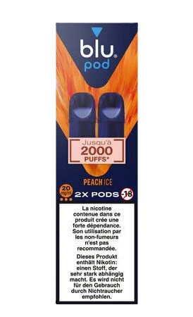 Blu Bar Pods Peach 20mg 2pods/2ml