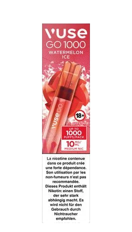 Vuse Go  Pen 1000 Watermelon Ice 10mg