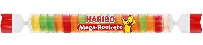 Haribo Mega-roulette Frucht 45g