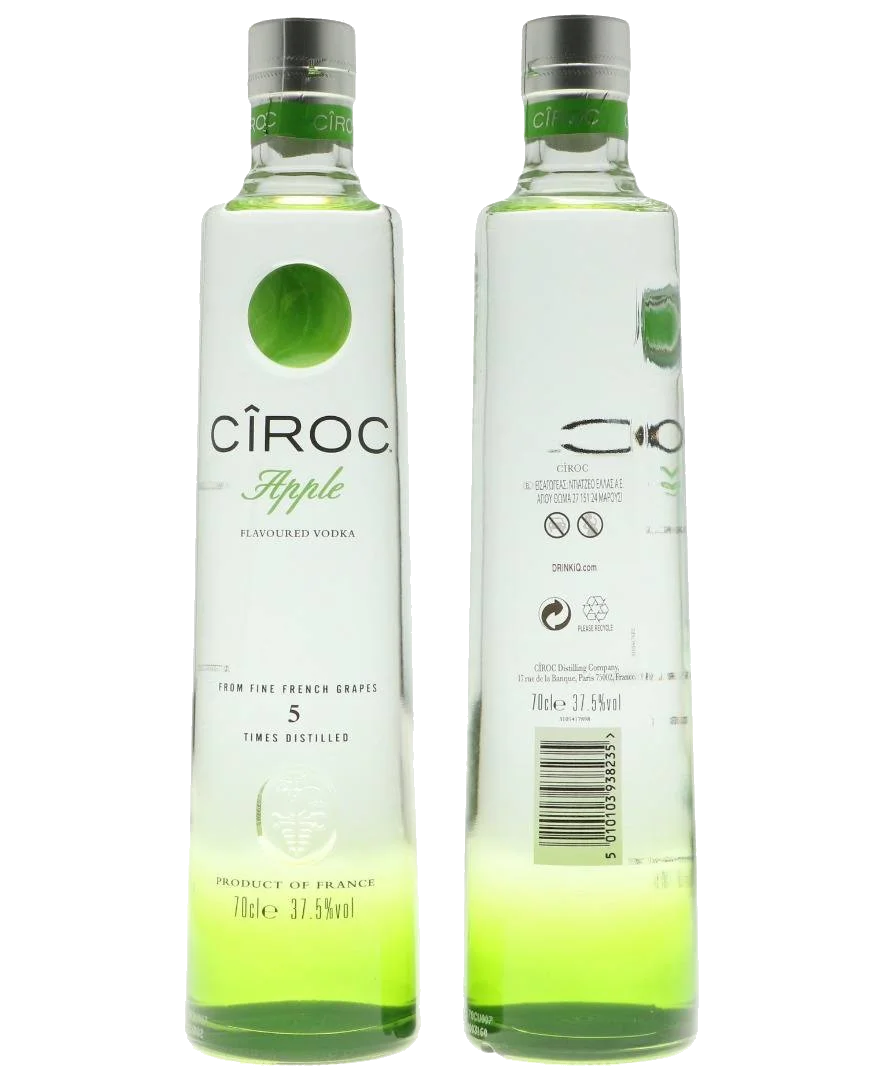 Ciroc Apple Carton De 6 Bt 70 cl